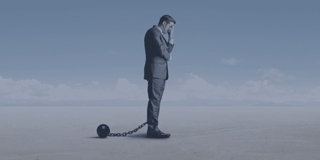 professional wearing ball and chain