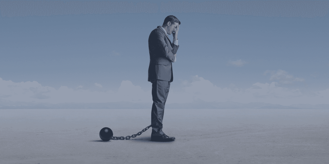 professional wearing ball and chain